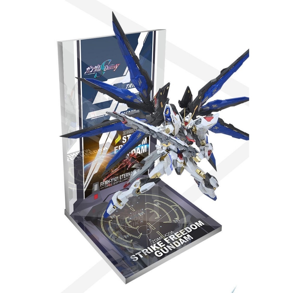 Đế Base Stand THEME FLOOR BACKDROP Strike Freedom Infinite Justice mg hg rg (không kèm mô hình)