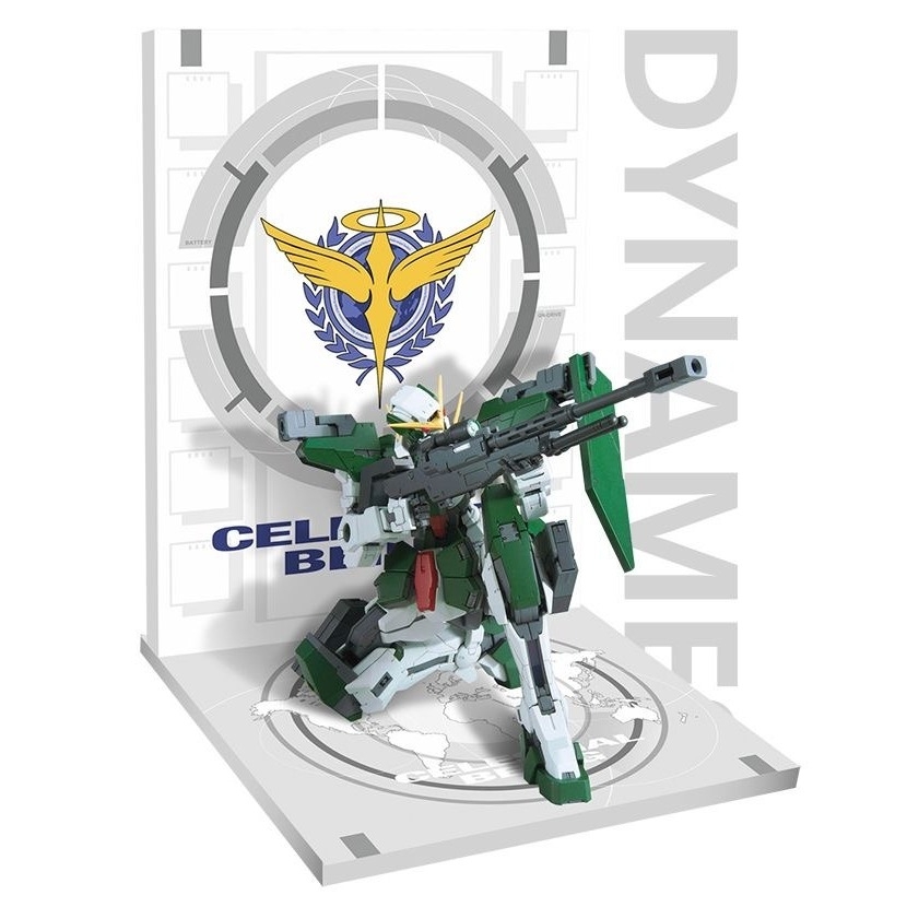 Đế Base Stand THEME FLOOR BACKDROP Celestial Being exia dynames virtue kyrios mg hg rg (không kèm mô hình)
