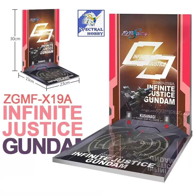 Đế Base Stand THEME FLOOR BACKDROP Strike Freedom Infinite Justice mg hg rg (không kèm mô hình)