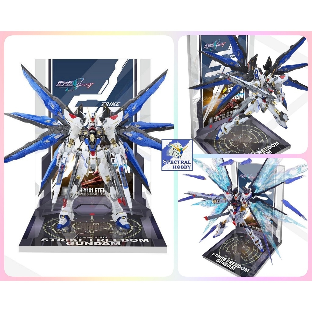 Đế Base Stand THEME FLOOR BACKDROP Strike Freedom Infinite Justice mg hg rg (không kèm mô hình)