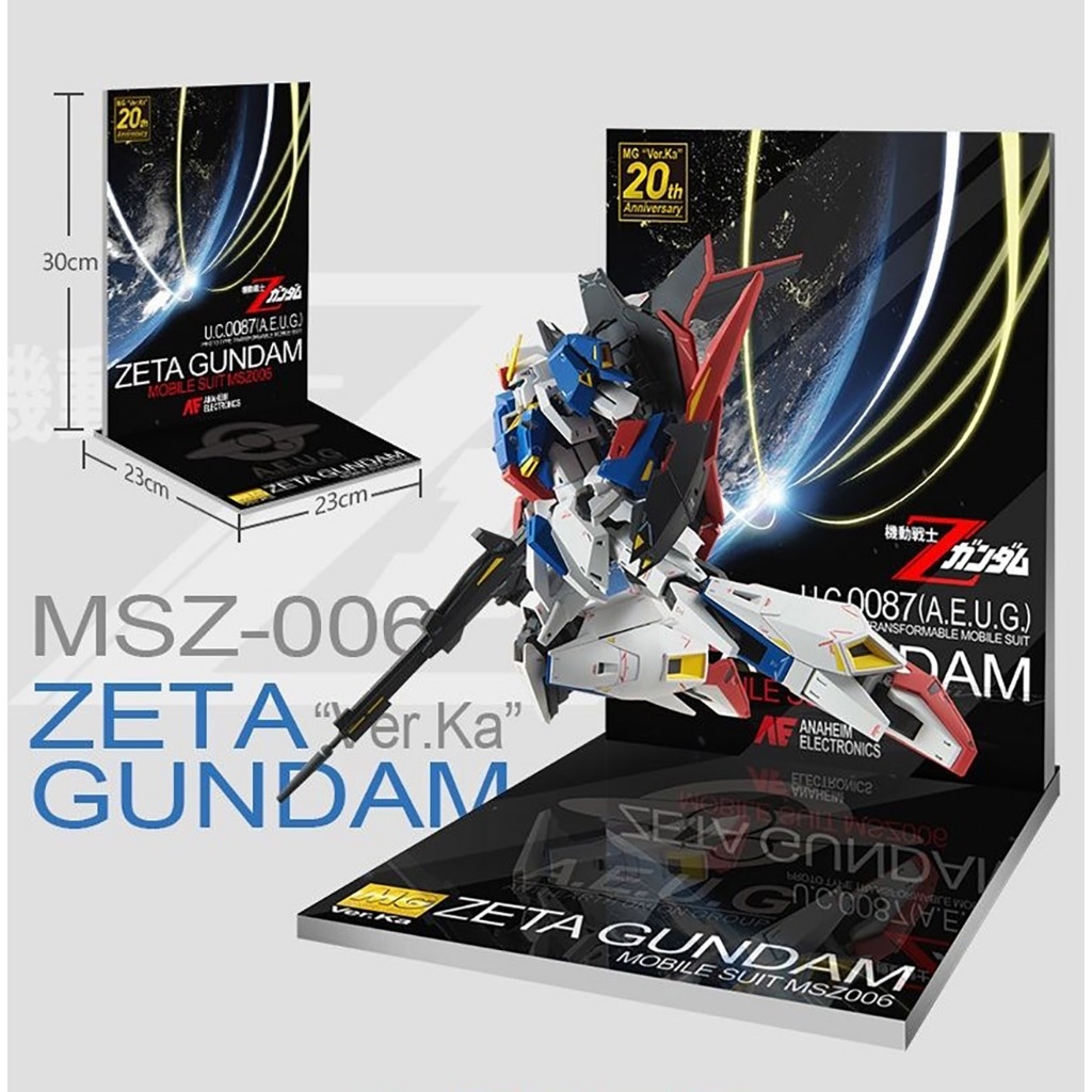 Đế Base Stand THEME FLOOR BACKDROP cho ZETA Z MSZ-006 mg hg rg (không kèm mô hình)