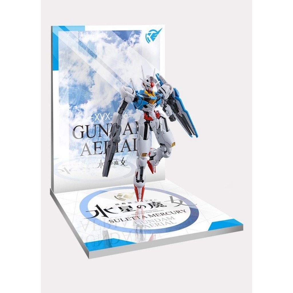 Đế Base Stand THEME FLOOR BACKDROP cho AERIAL - REBUILD mg hg rg (không kèm mô hình)