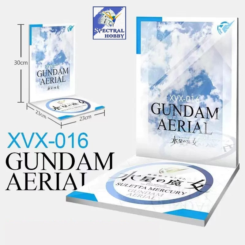 Đế Base Stand THEME FLOOR BACKDROP cho AERIAL - REBUILD mg hg rg (không kèm mô hình)