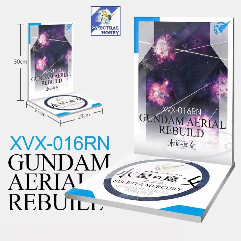 Đế Base Stand THEME FLOOR BACKDROP cho AERIAL - REBUILD mg hg rg (không kèm mô hình)