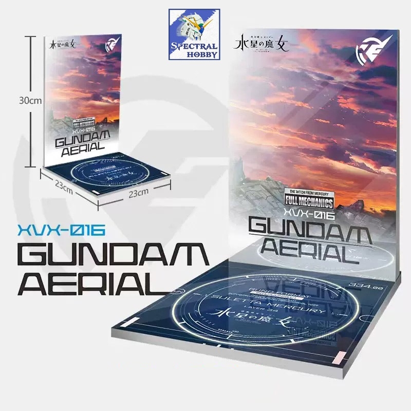 Đế Base Stand THEME FLOOR BACKDROP cho AERIAL - REBUILD mg hg rg (không kèm mô hình)