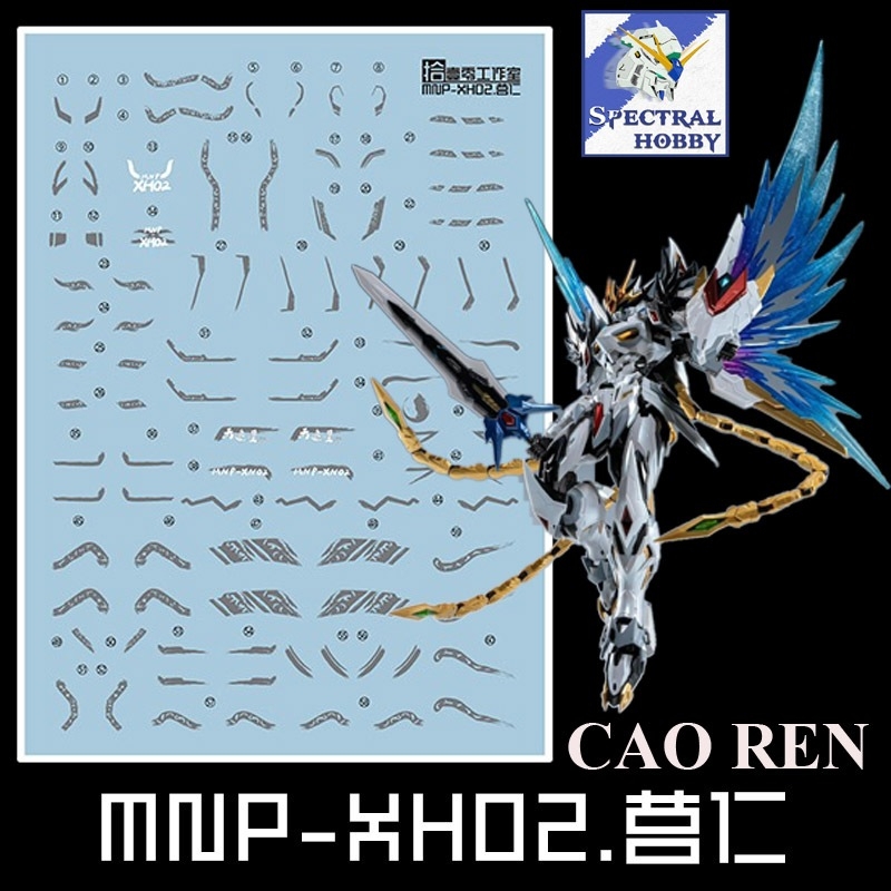 Decal nước dán mô hình XH01 BAI QI MNP-XH02 XH03 Ao bing DRAGON AOBING water sticker