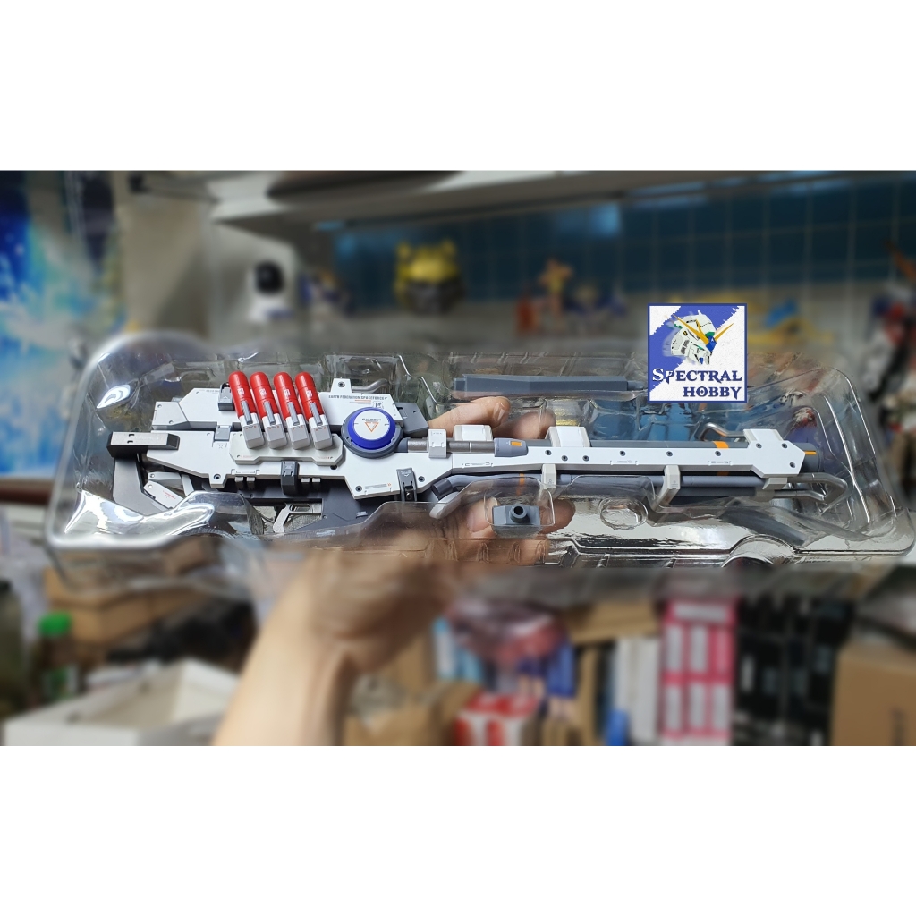 PHụ kiện MB MG 1/100 HYPER MEGA PARTICLE CANNON BAZOOKA LAUNCHER GIANT BEAM
