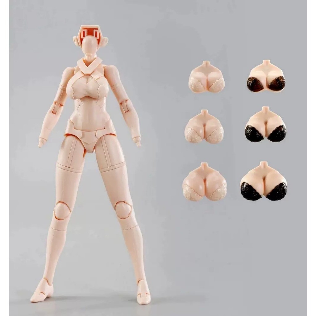 Mô hình lắp ráp machine girl body 1/12 modification replacement parts - D house