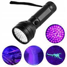 Đèn pin UV tia cực tím 51 LED huỳnh quang soi tiền soi phát quang các loại (không kèm pin)