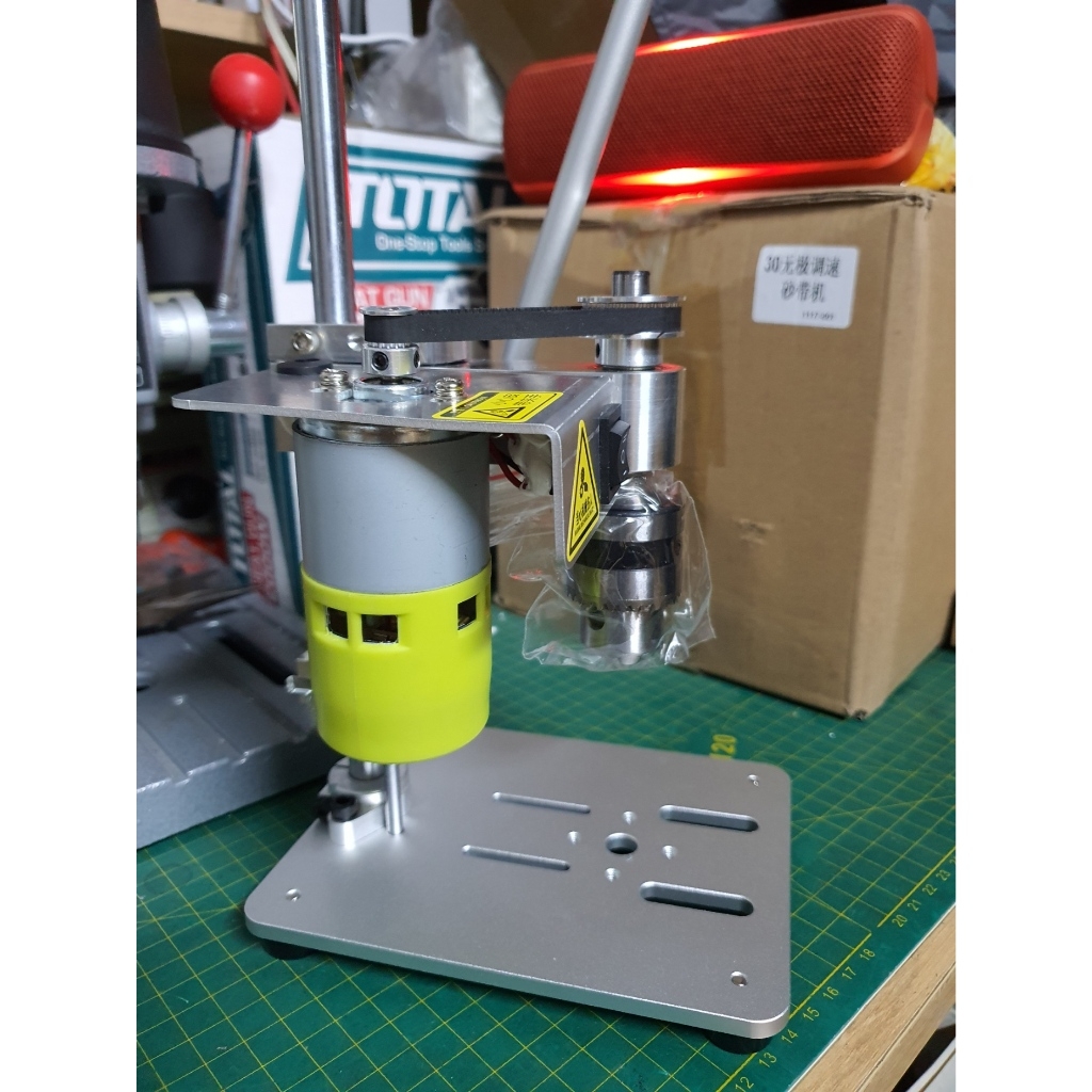 Máy khoan dọc JM803 bàn 775 Table Mini Drill Press Wood PCB Punching (đọc kĩ trước khi mua)