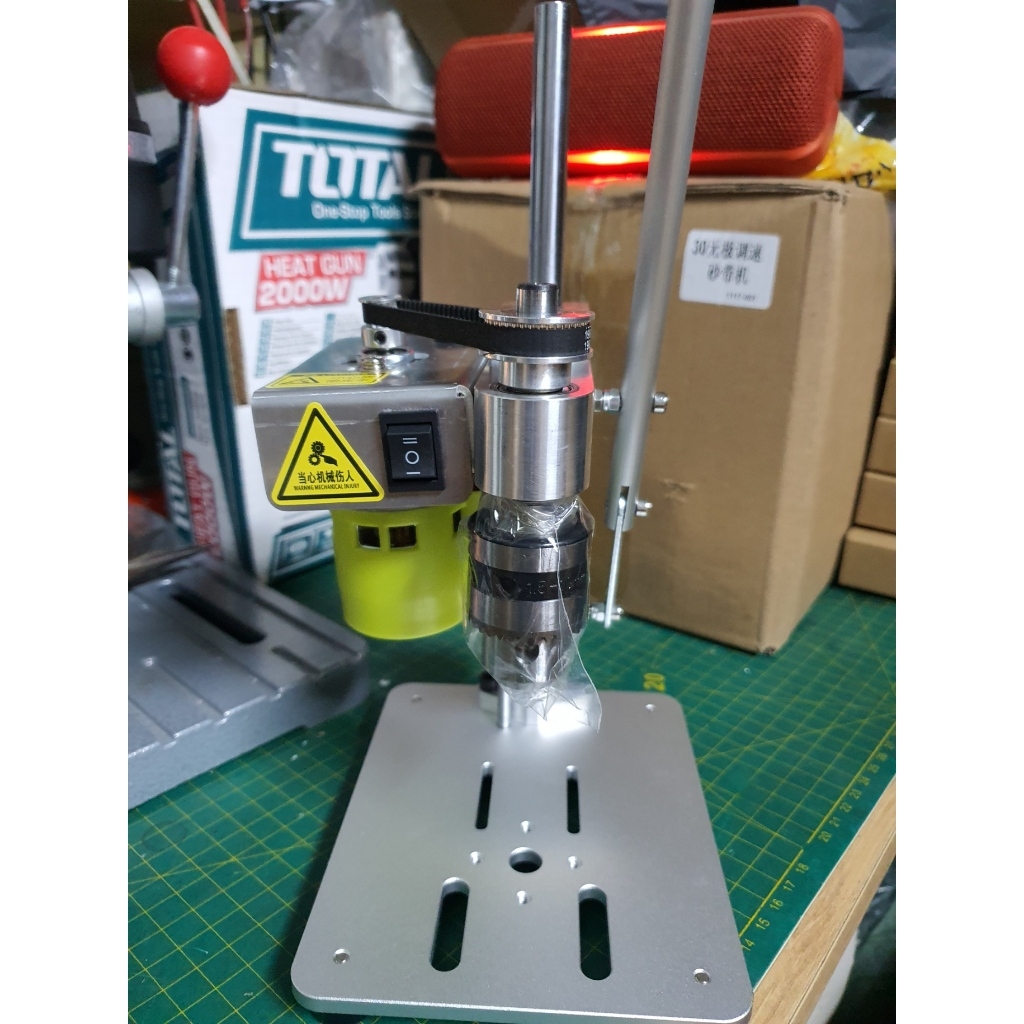 Máy khoan dọc JM803 bàn 775 Table Mini Drill Press Wood PCB Punching (đọc kĩ trước khi mua)