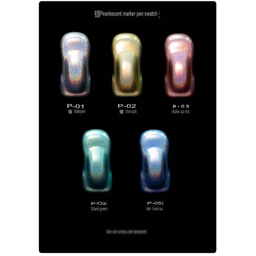 Bút sơn Hobby MIO gundam marker pearl color (silver gold red green blue) paint