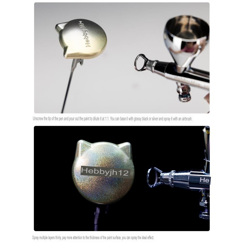 Bút sơn Hobby MIO gundam marker pearl color (silver gold red green blue) paint