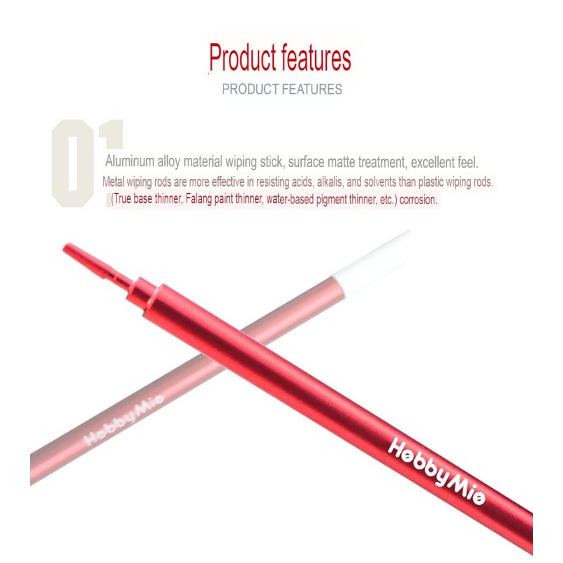 Dụng cụ Hobby Mio bút đầu mút tẩy line lau Line Wiping Metal Stick Wipe pen