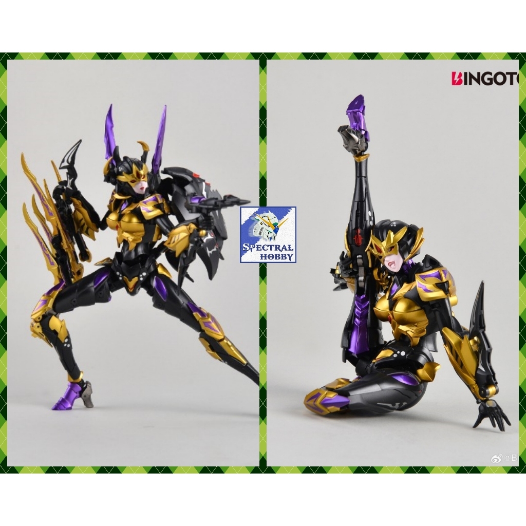 Mô hình transformer BINGO TOYS BT-04 Spider Girl Lady Blackarachnid BLACK WIDOW