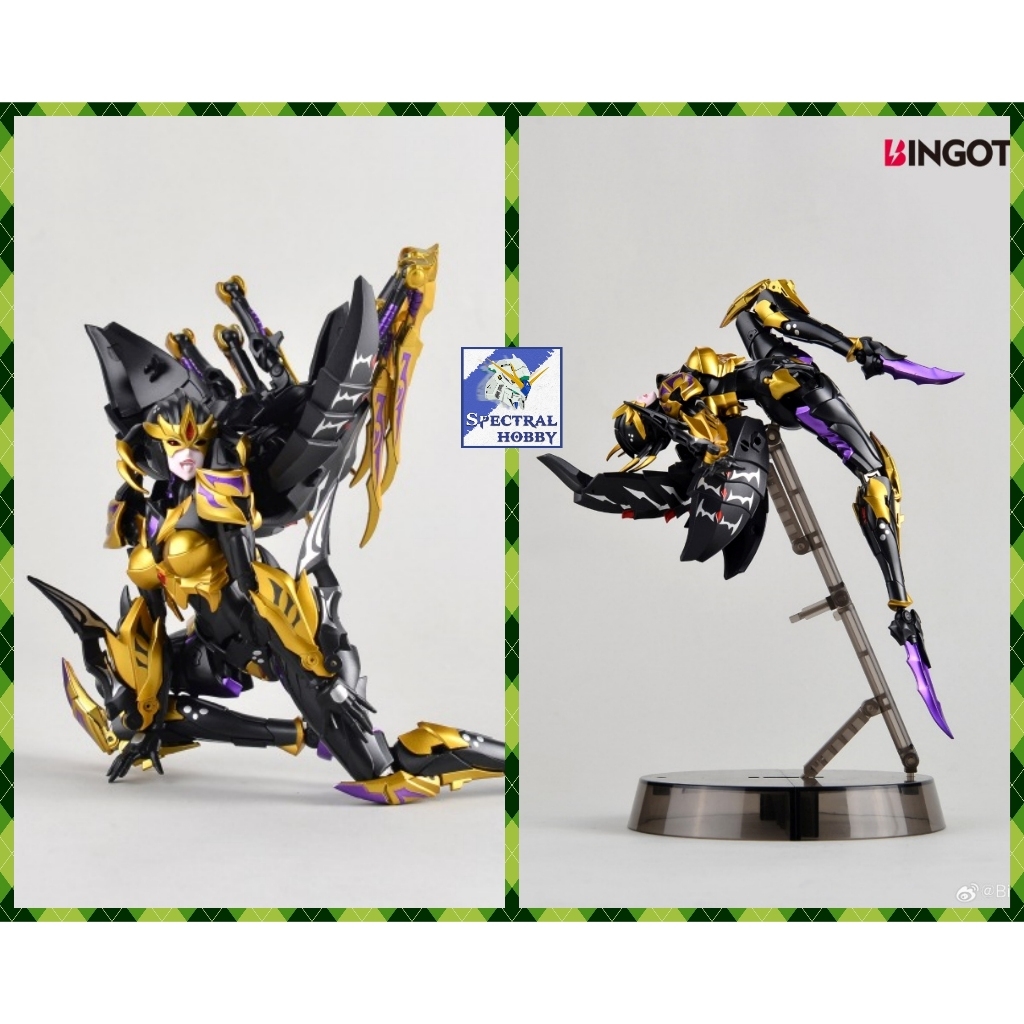 Mô hình transformer BINGO TOYS BT-04 Spider Girl Lady Blackarachnid BLACK WIDOW