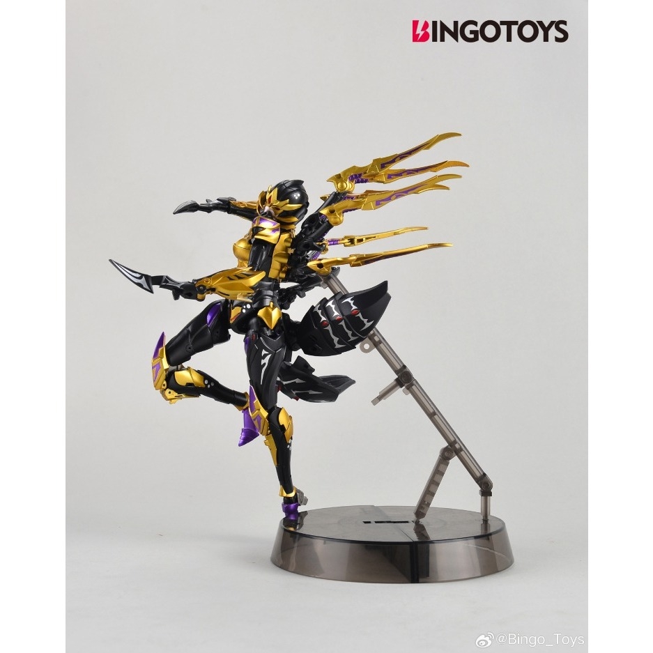 Mô hình transformer BINGO TOYS BT-04 Spider Girl Lady Blackarachnid BLACK WIDOW