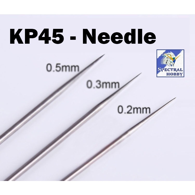 Phụ kiện bút sơn USTAR kim sơn needle, đầu béc nozzle KP35 KP45