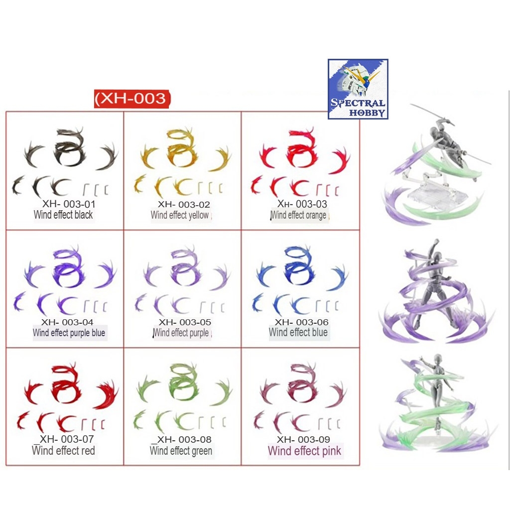 Mô hình Wind Effects hiệu ứng gió modified part - effecct custom part