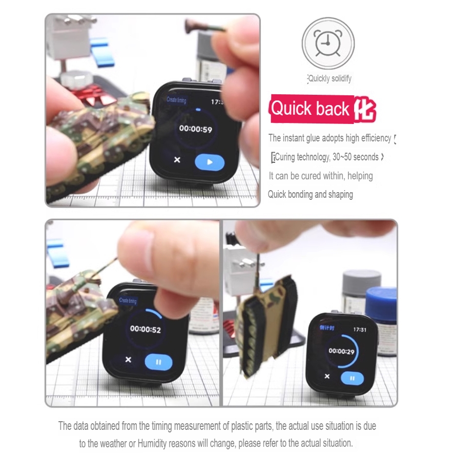 Keo USTAR đa năng dính gắn nhựa và kim loại khô nhanh QUICK-DRYING STRONG ADHESIVE QUICK BONDING UA90120 instant glue