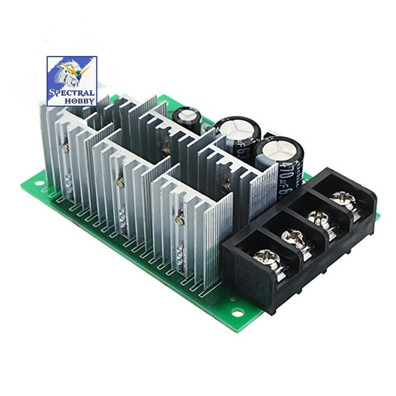 Bộ điều chỉnh tốc độ 9V-55V 40A chiết áp điều tốc Mạch dimmer PWM DC MOTOR 2000W