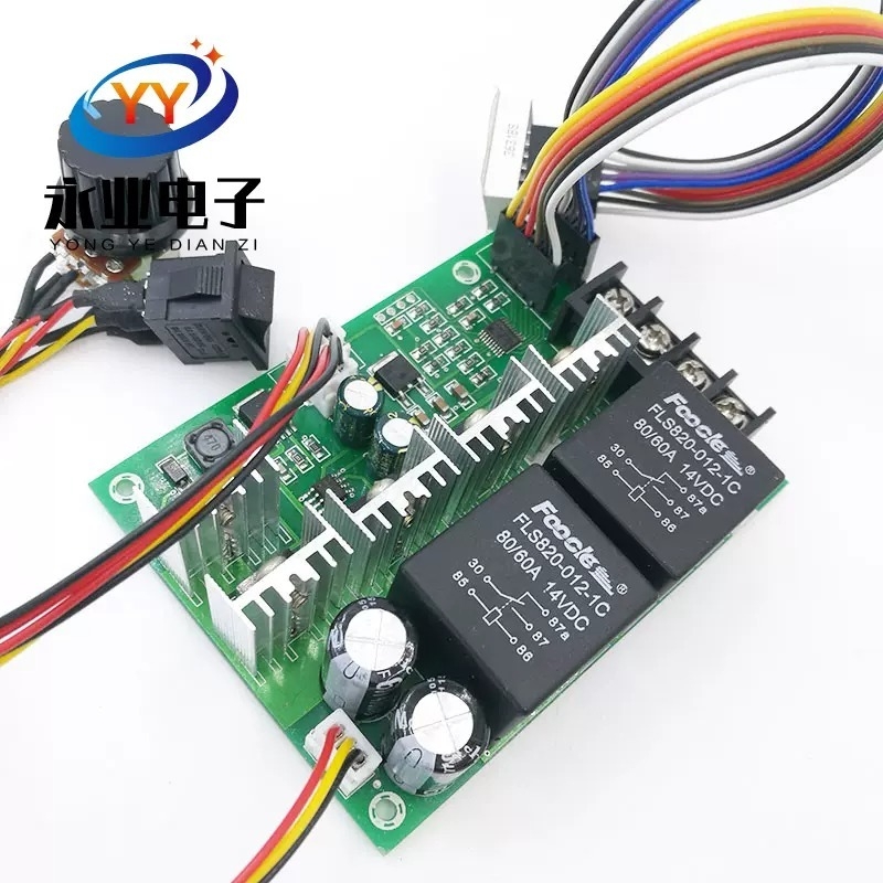 Bộ điều chỉnh tốc độ 12v-55v 60A chiết áp điều tốc Mạch dimmer PWM DC MOTOR 3000W