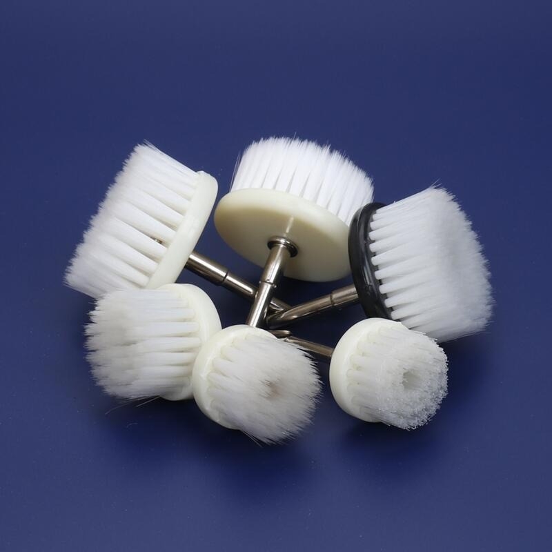 Bàn chải nano than tre đánh bóng, vệ sinh làm sạch bụi 6mm các loại brush head, nano brush, walnut diamond brush