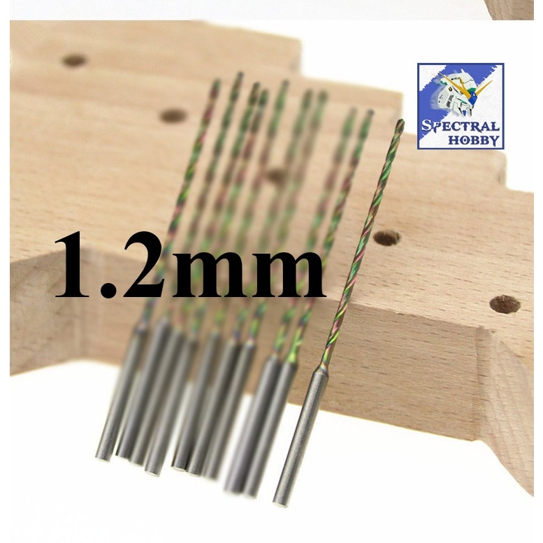 Dụng cụ mũi khoan xoắn dài tốc độ cao Titanium 0.8 - 2.0mm PCD high speed steel twist drill 2.35mm