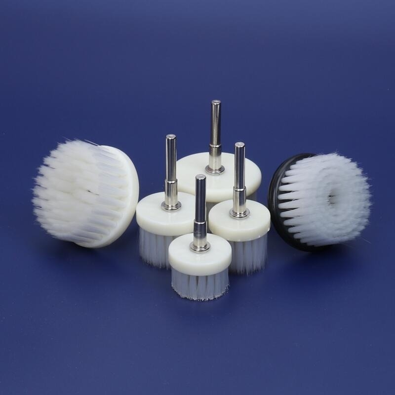 Bàn chải nano than tre đánh bóng, vệ sinh làm sạch bụi 6mm các loại brush head, nano brush, walnut diamond brush