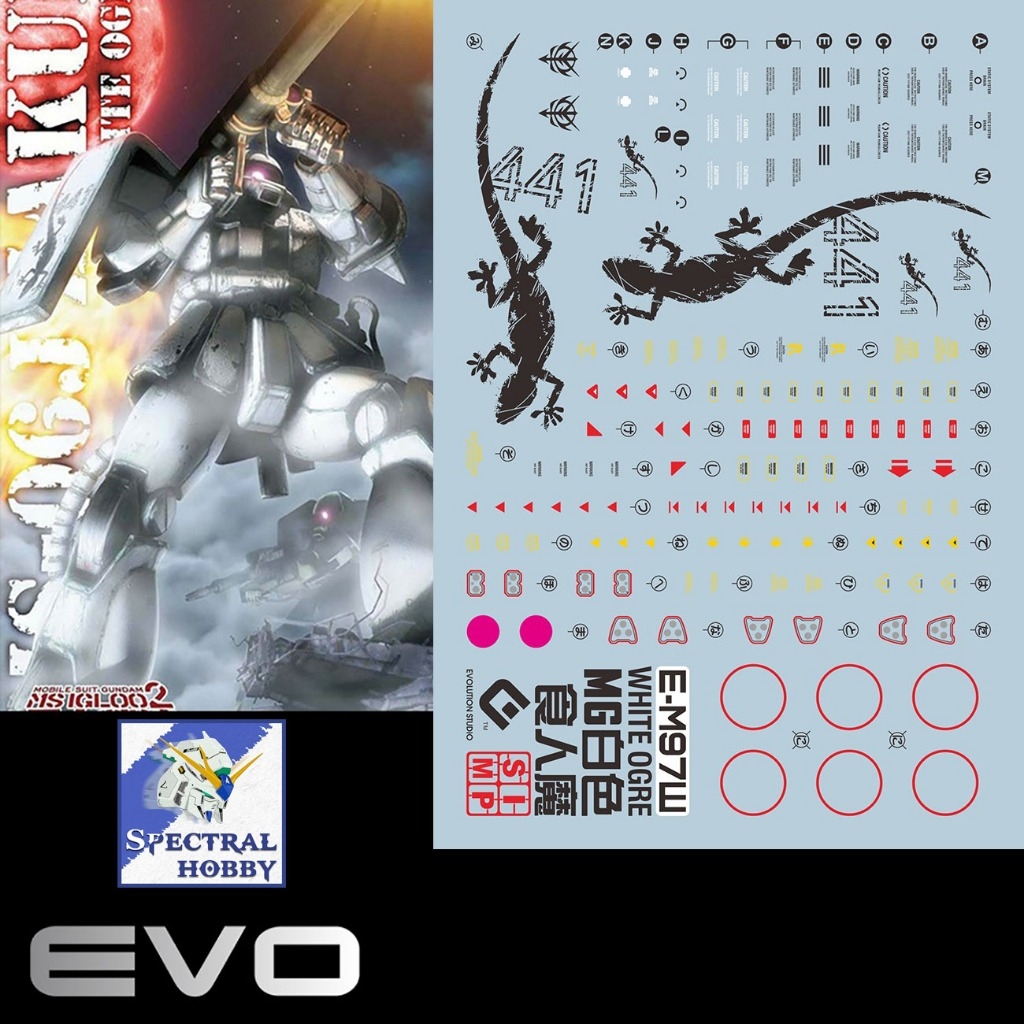 Decal nước dán mô hình Zaku UC các loại PG MG RG HG 1/48 phantom black tri stars matsunaga Water sticker