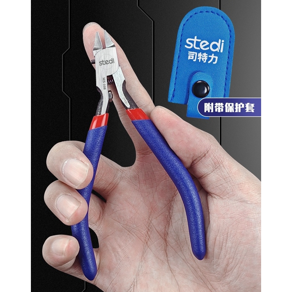 Dụng cụ kìm cắt mô hình STEDI 1 lưỡi single edged pliers MS108 ultra thin pliers