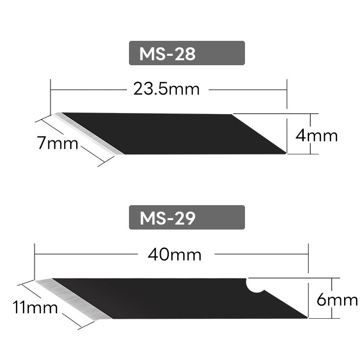 Dụng cụ STEDI kỹ thuật mỹ thuật dao mô hình / hộp lưỡi Full metal pen knife engraving