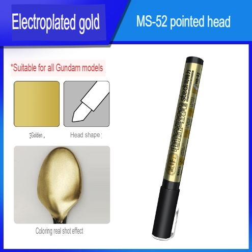 Bút sơn mô hình Stedi gundam marker metallic color gold copper silver electroplating chrome