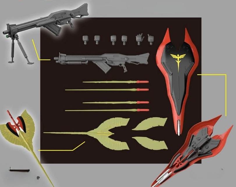 Mô hình lắp ráp HG 1/144 Nightingale MSN-04II - Star model (kèm decal)