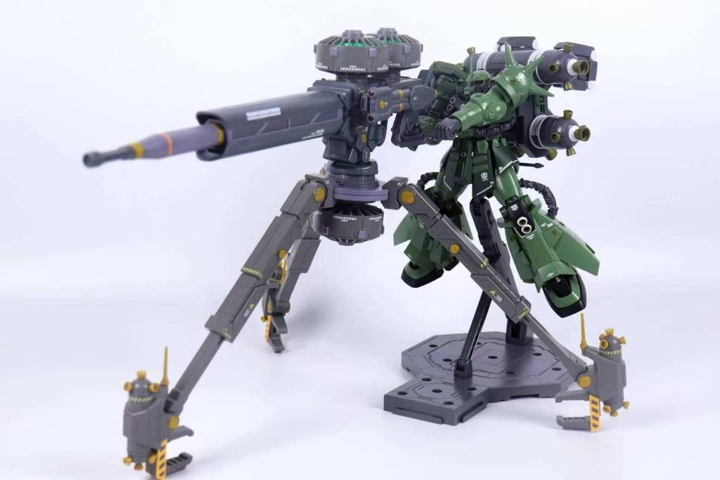 Mô hình lắp ráp MG 1/100 Zaku II Big Gun Thunderbolt Ver ZG003 Leien Model