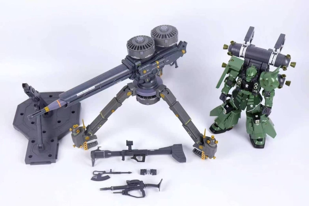 Mô hình lắp ráp MG 1/100 Zaku II Big Gun Thunderbolt Ver ZG003 Leien Model