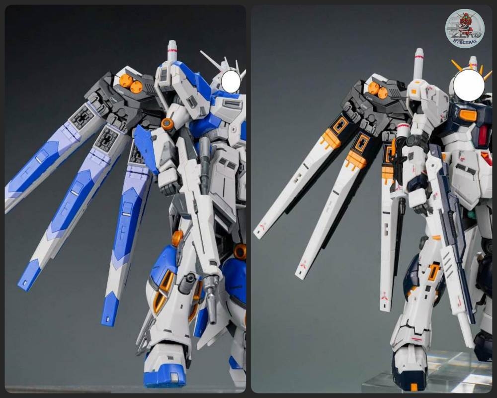 Phụ kiện Backpack Fin funnel cho RG HG gundam các loại (rx93, nu, hinu, ...) The wind