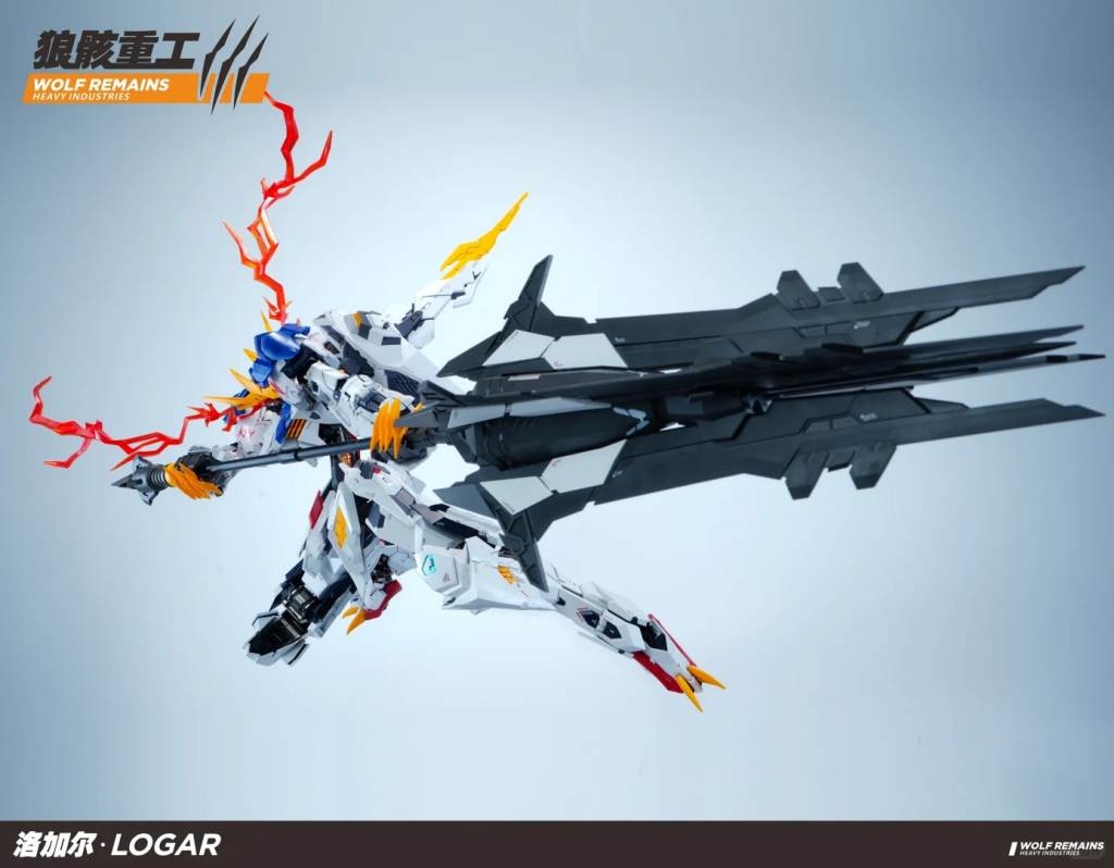 Mô hình lắp ráp PG 1/60 Barbatos Lupus Rex metal frame WOLF REMAINS Model LOGAR