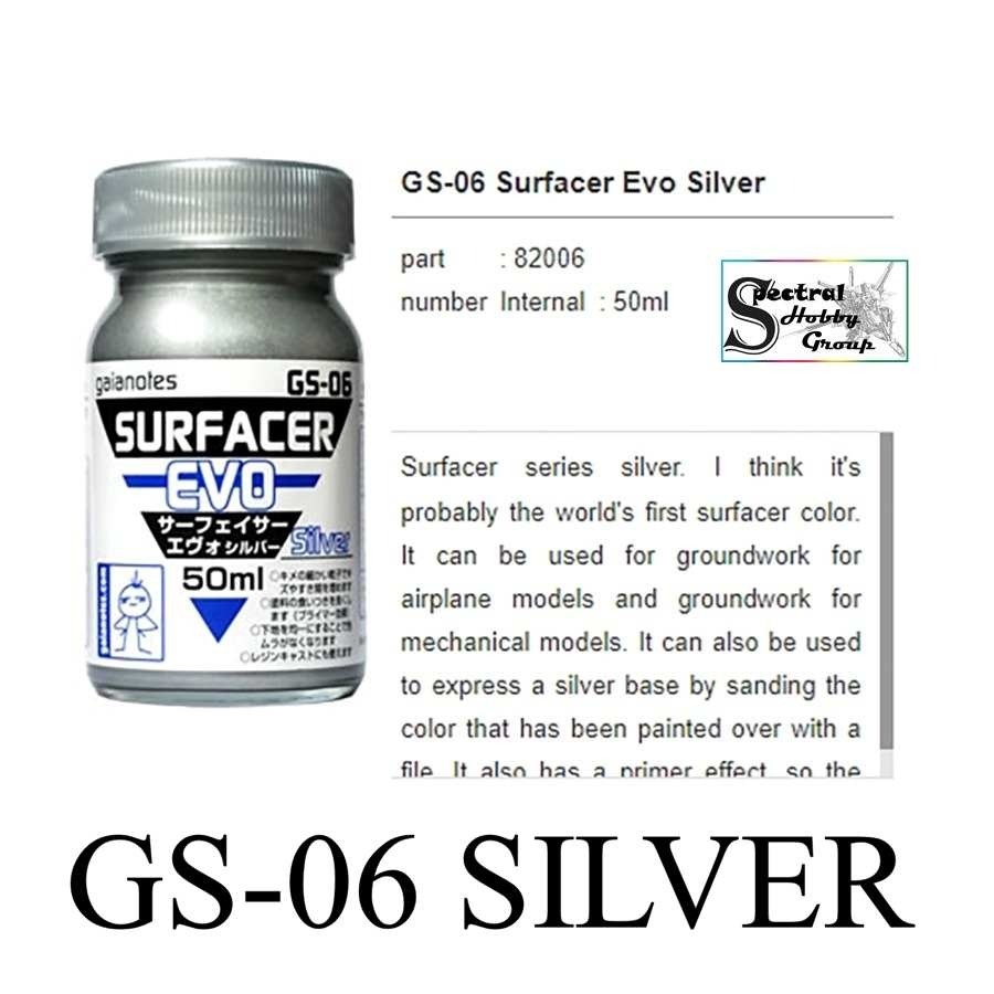 Sơn mô hình Gaia Surfacer EVO series lacquer paint color