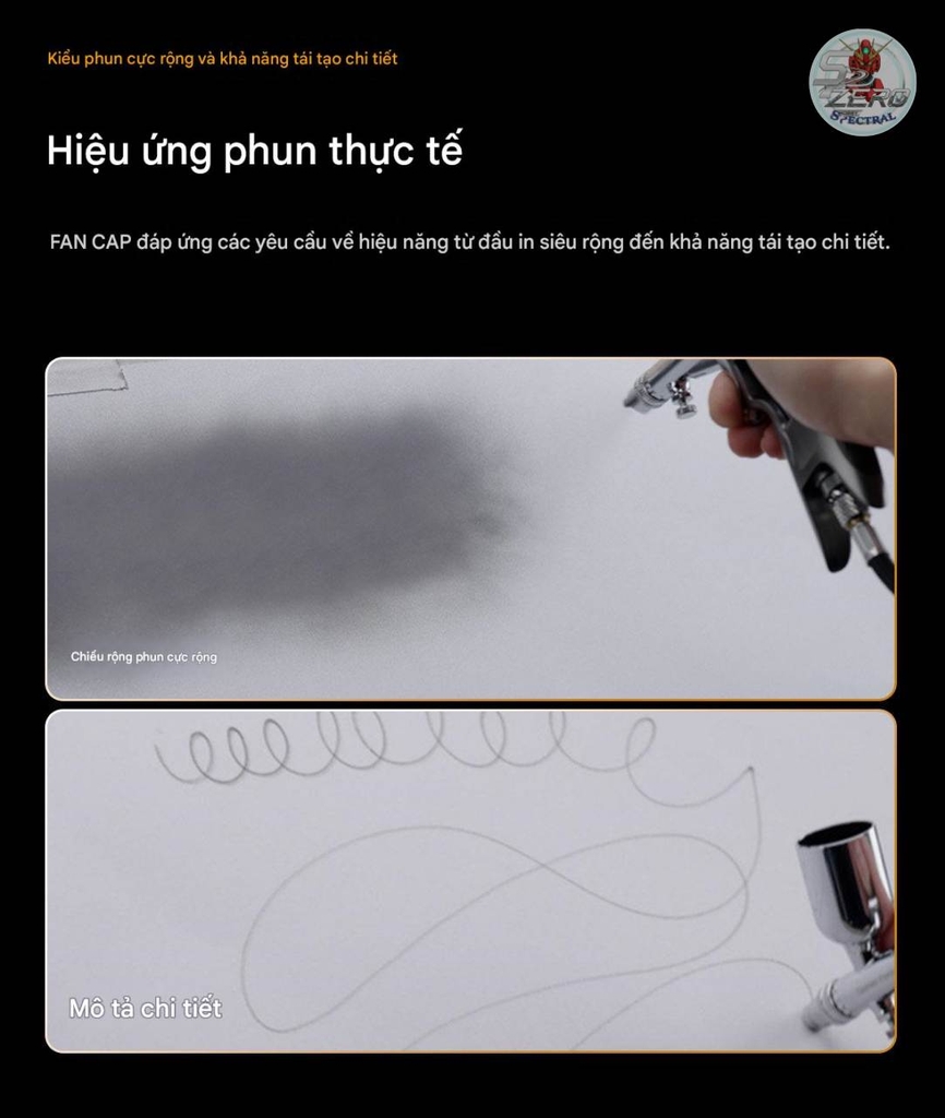 Bút sơn Mobius TG 0.5mm Gaahleri Airbrush Premium