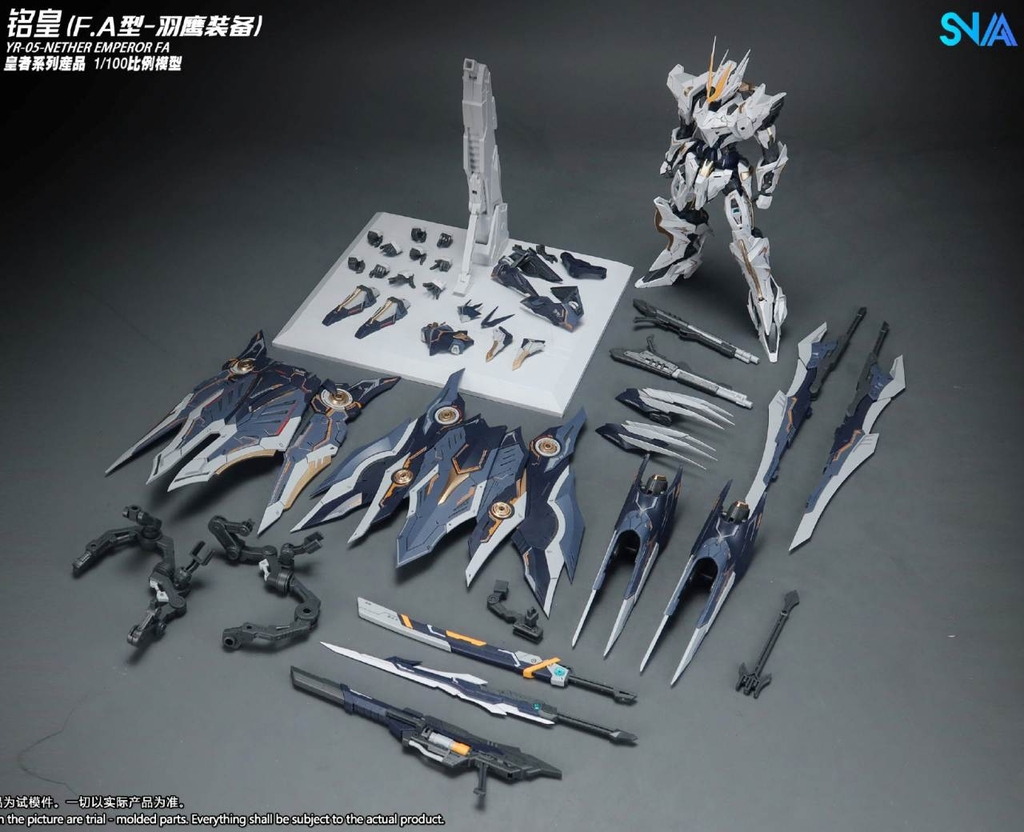 Mô hình lắp ráp SNAA Nether Emperor FA 1/100 YR-05-FA