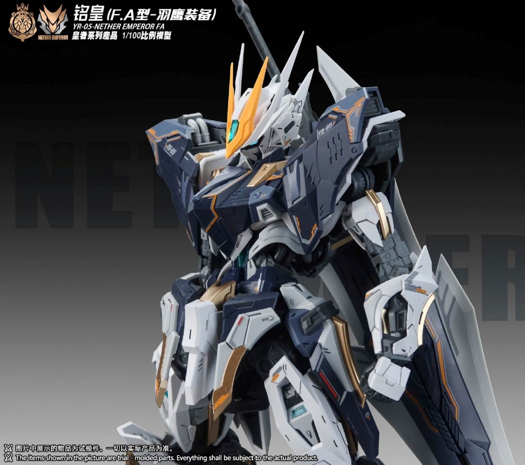 Mô hình lắp ráp SNAA Nether Emperor FA 1/100 YR-05-FA