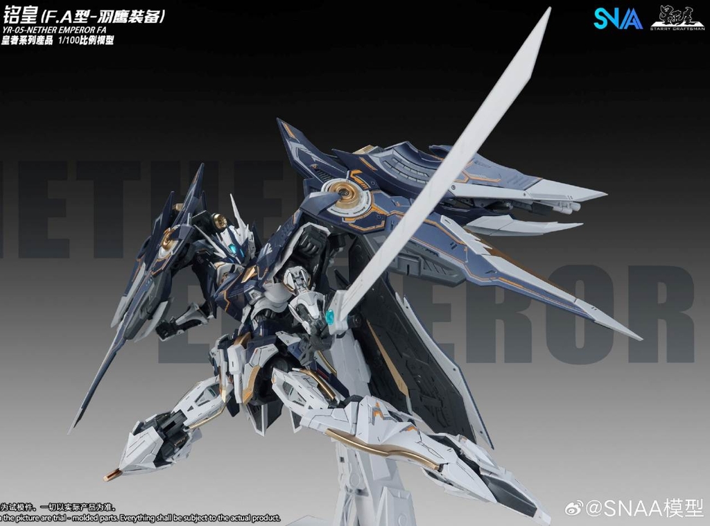 Mô hình lắp ráp SNAA Nether Emperor FA 1/100 YR-05-FA