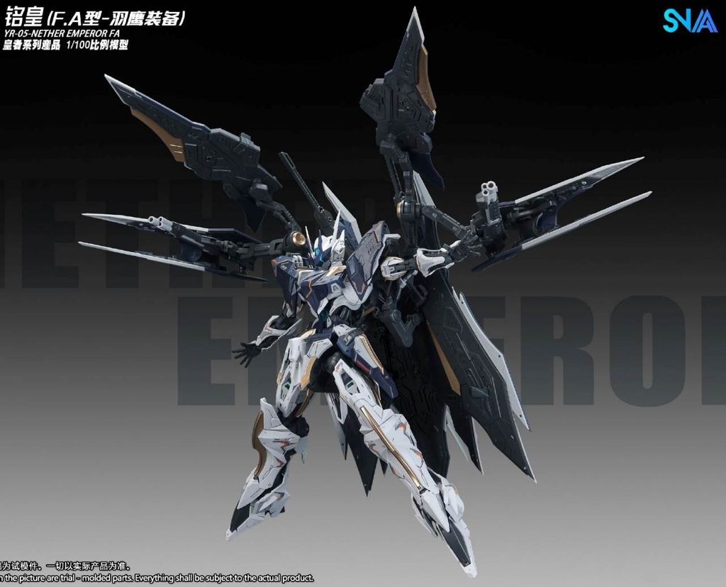 Mô hình lắp ráp SNAA Nether Emperor FA 1/100 YR-05-FA