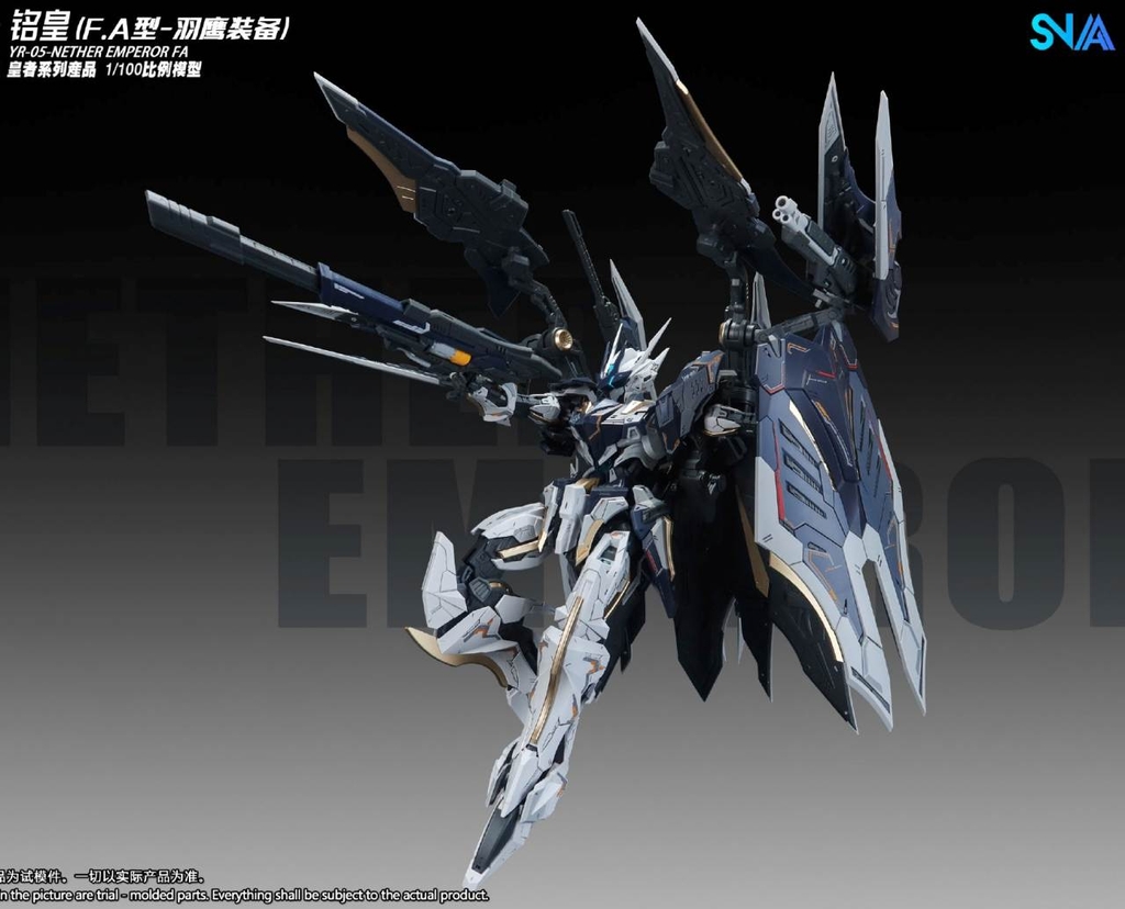 Mô hình lắp ráp SNAA Nether Emperor FA 1/100 YR-05-FA
