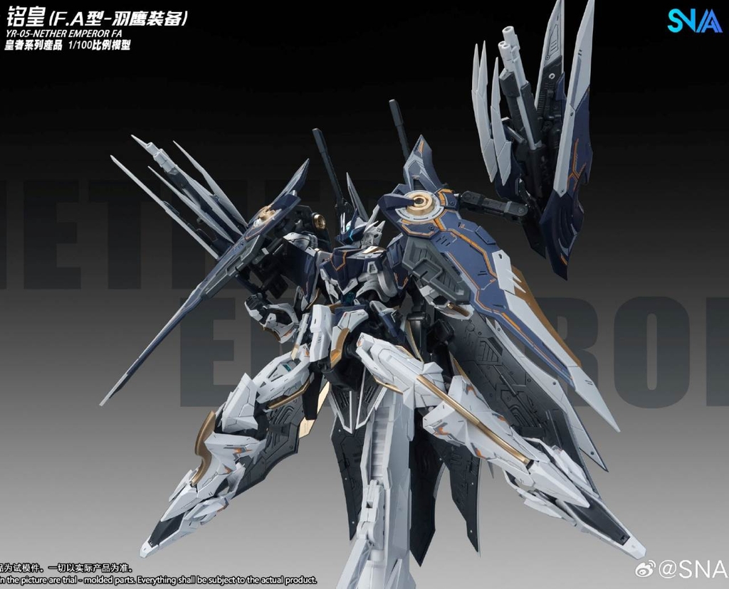 Mô hình lắp ráp SNAA Nether Emperor FA 1/100 YR-05-FA