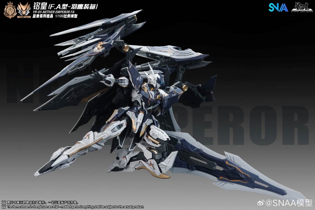 Mô hình lắp ráp SNAA Nether Emperor FA 1/100 YR-05-FA