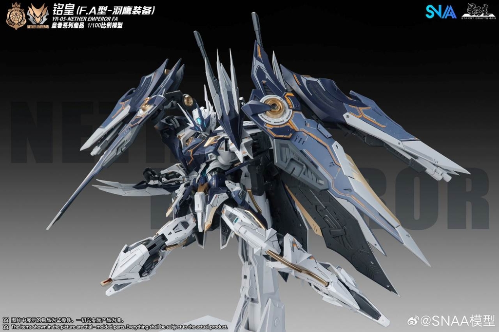 Mô hình lắp ráp SNAA Nether Emperor FA 1/100 YR-05-FA