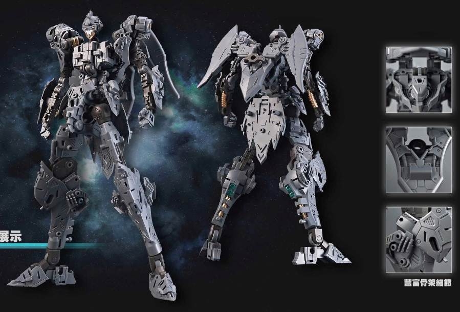 Mô hình lắp ráp Titan Greatsword Tristan The Round Table Knights BE/RG 1/144 SNAA Model