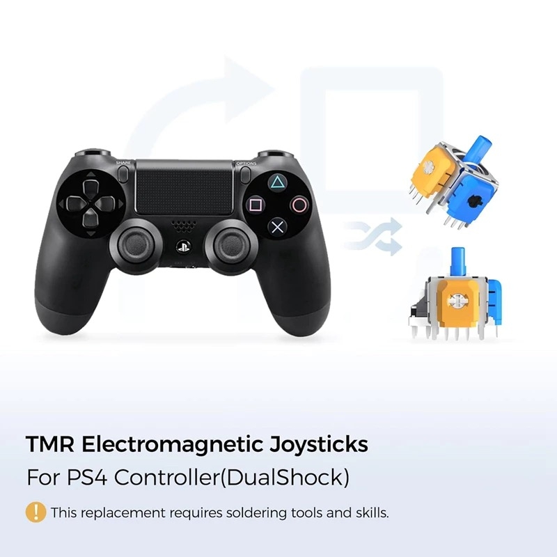 Cần điều khiển chống trôi điện từ  AKNES × HALLPI TMR magnetic resistance Hall effect joystick PS4/PS5/XBOX